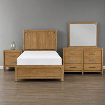 Hudson Storage Bedroom Set (4-Piece) by Homelegance - Brown