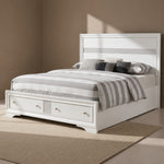 Alfred Queen Bed by Best Home - White