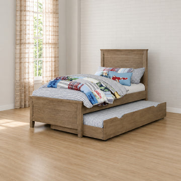 Vevey Twin Bed by Furniture of America - Gray