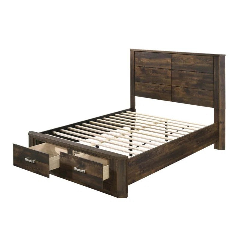 Elettra Queen Bed + 2 Nightstands