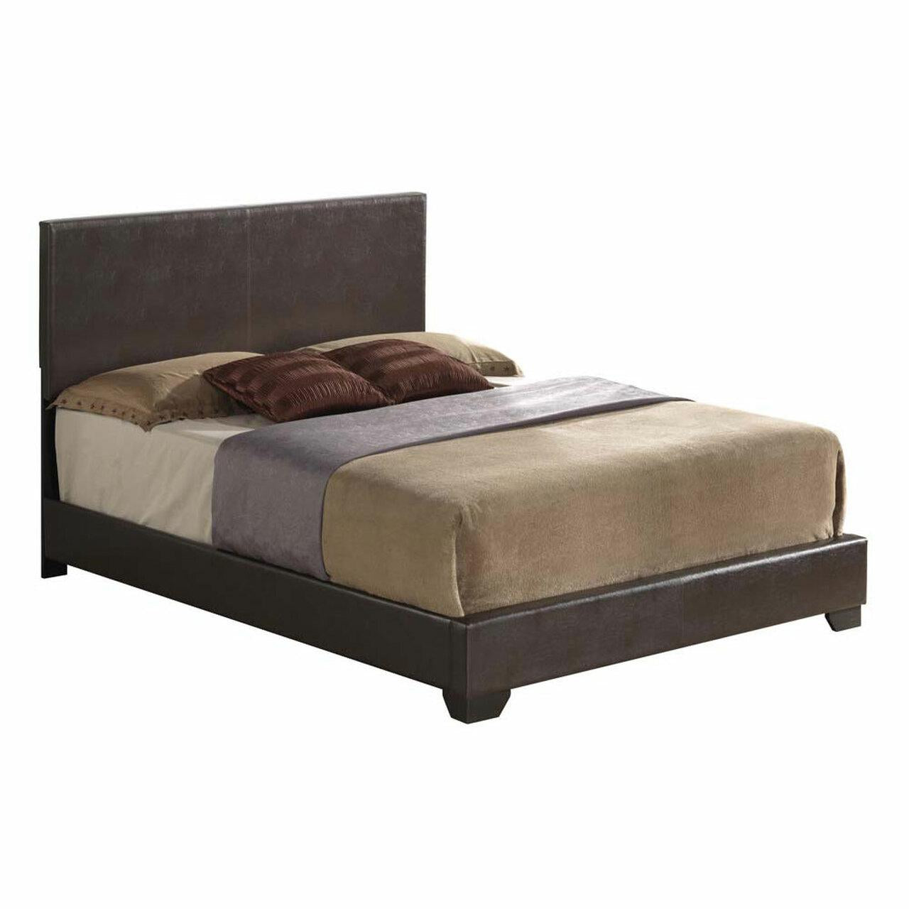 Ireland Eastern Queen Faux Leather Bed by Acme Furniture