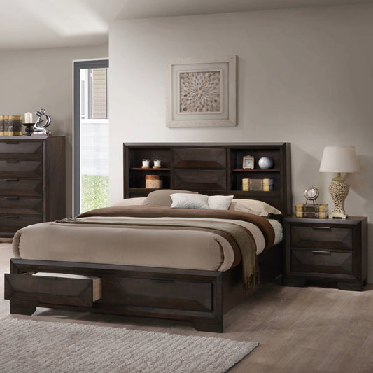 Queen Bed and 2 Night Stands by Best Home