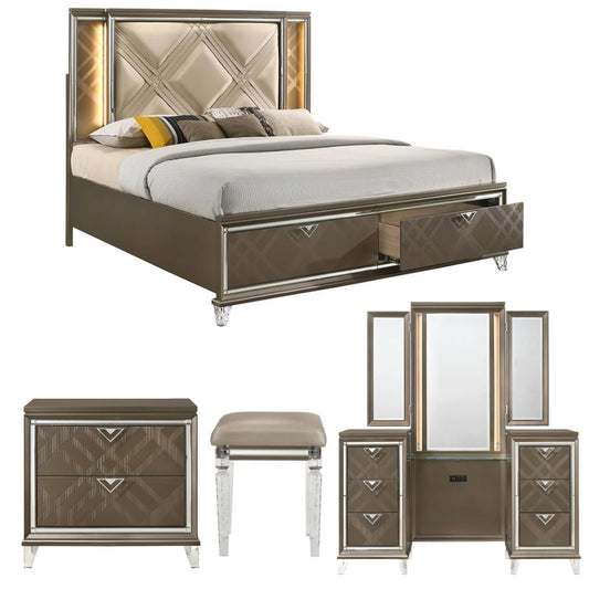 4-Piece Full Bedroom Set by Best Home