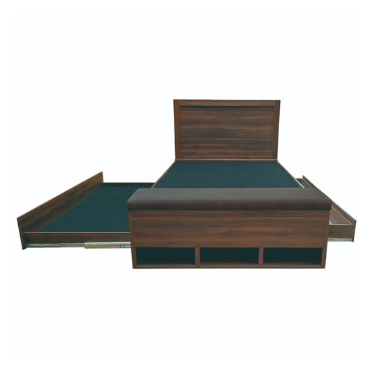 Juego de cama matrimonial o individual Rocket Walnut