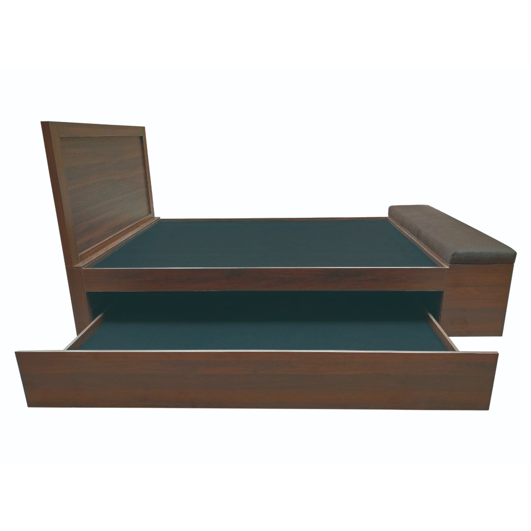 Juego de cama matrimonial o individual Rocket Walnut