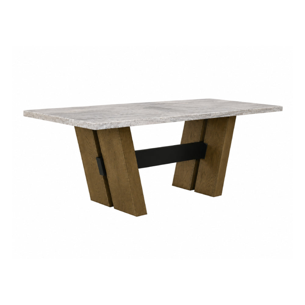 Mystique (7-Piece) Dining Table Set by Best Home - Brown