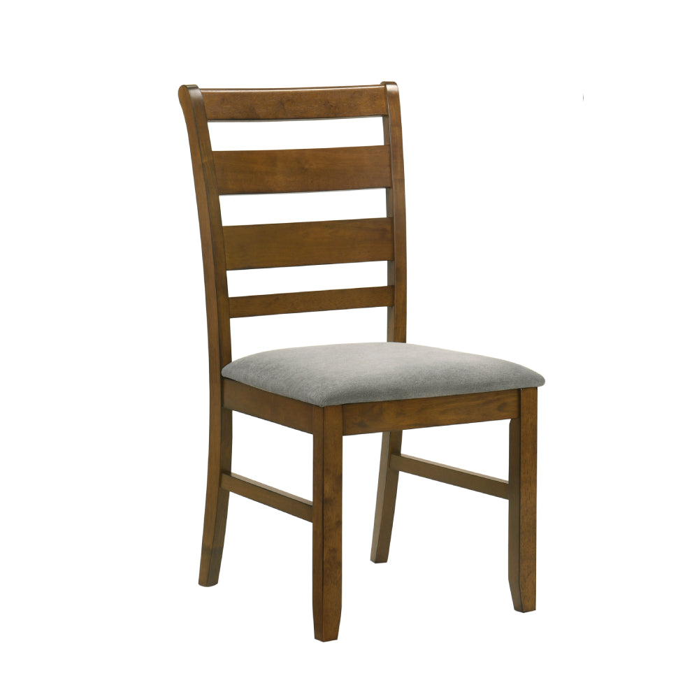 Tulsa Maple (6-Piece) Dining Table Set with Bench by Best Home - Brown/Gray