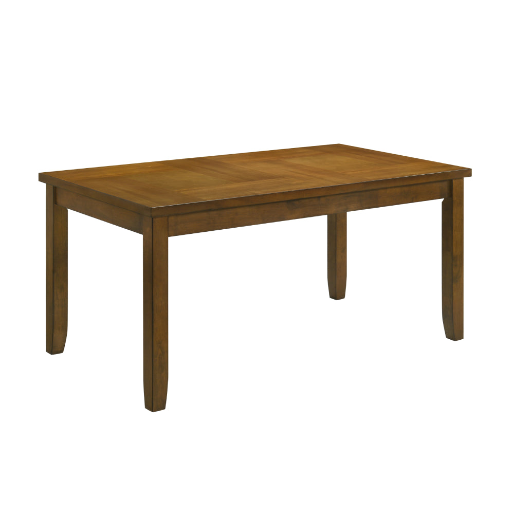 Tulsa Maple (6-Piece) Dining Table Set with Bench by Best Home - Brown/Gray