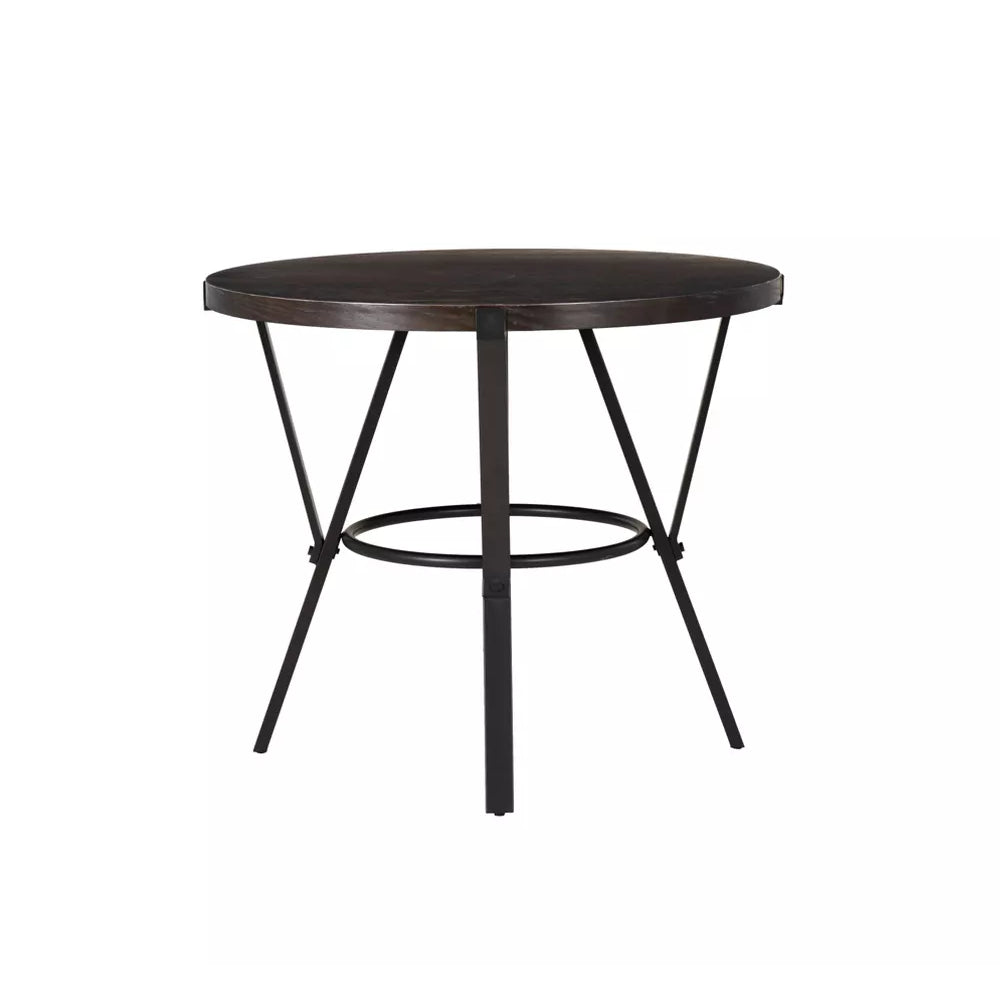 Lisbon (5-Piece) Dining Table Set by Powell - Black/Brown