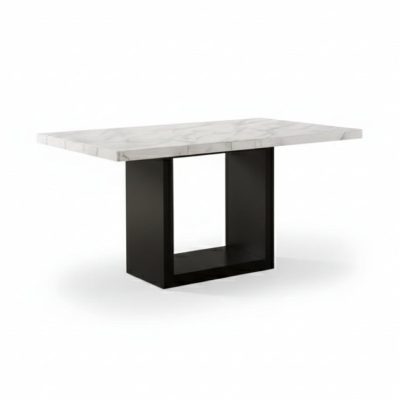 Bundle: Pub Set Falcon Dining Table Set - Gray + Lawrence Motion Sofa and Love Seat by Best Home - Blue