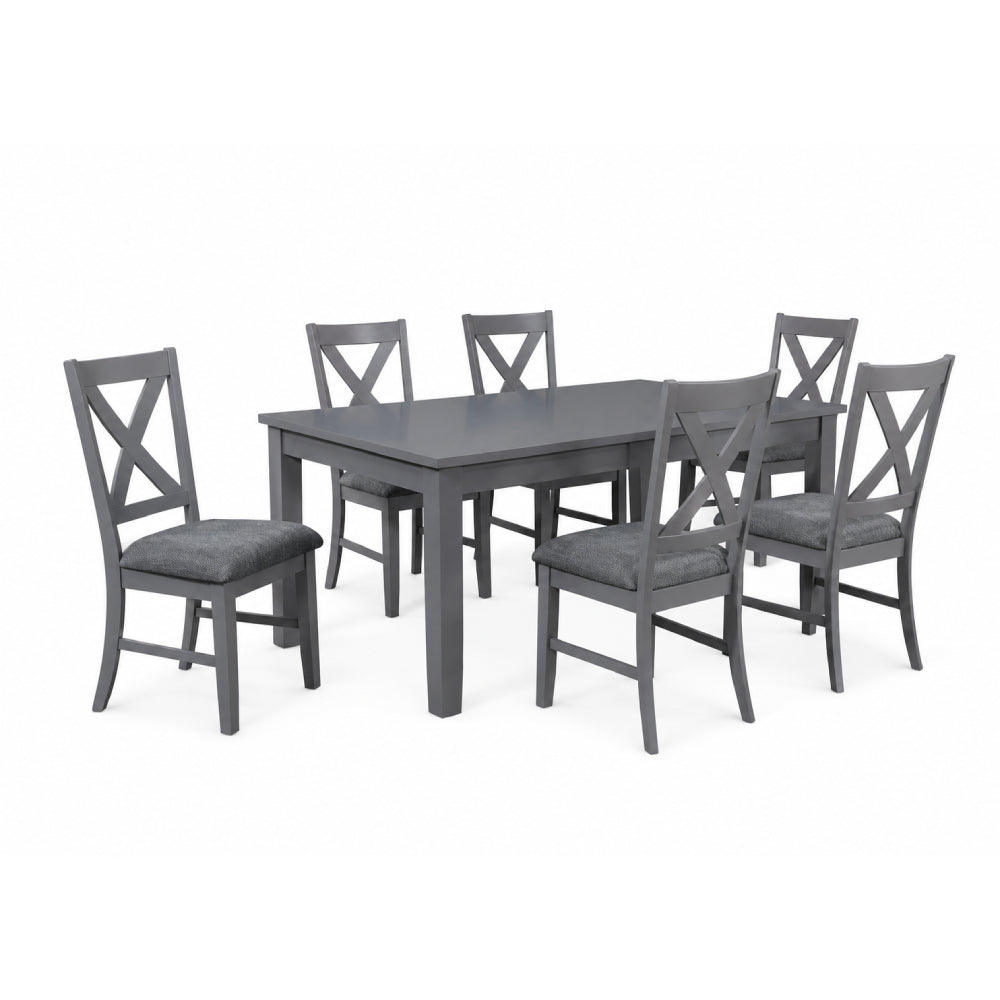 La Jolla (9-Piece) Dining Table Set by Best Home - Gray