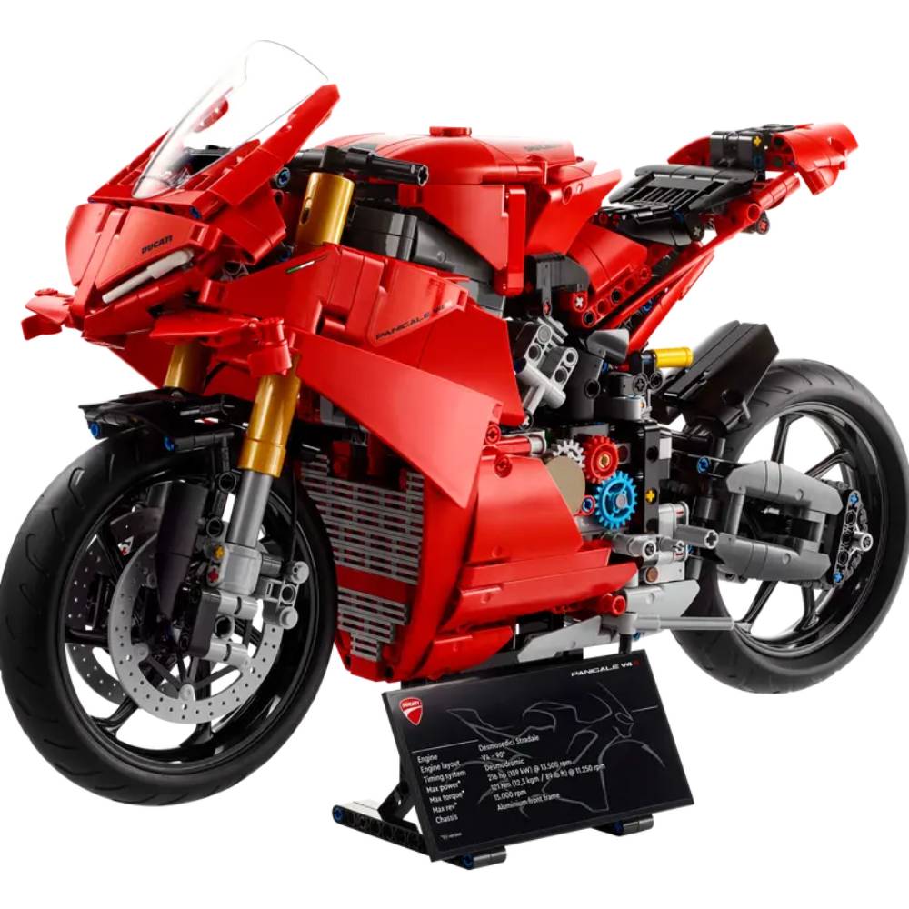Lego Technic Ducati Panigale V4 S Motorcycle Building Toy Set (1603 - Pieces)