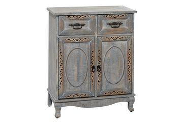 Vintage Wood Cabinet by UMA Enterprises