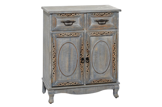 Vintage Wood Cabinet by UMA Enterprises