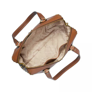 Michael Kors Astor Large Shoulder Tote Bag - Brown