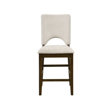 Windsor 41" Counter Height Chair (1-Piece) by Homelegance - Beige/Brown