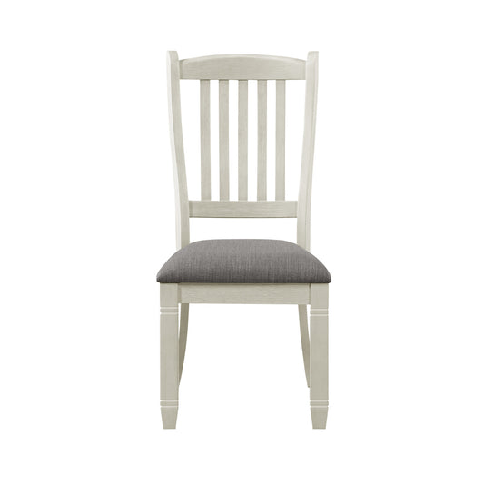Granby 19.5" Side Chair by Homelegance - White/Gray