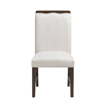 Nobel 38.5" Side Chair (1-Piece) by Homelegance - White/Brown
