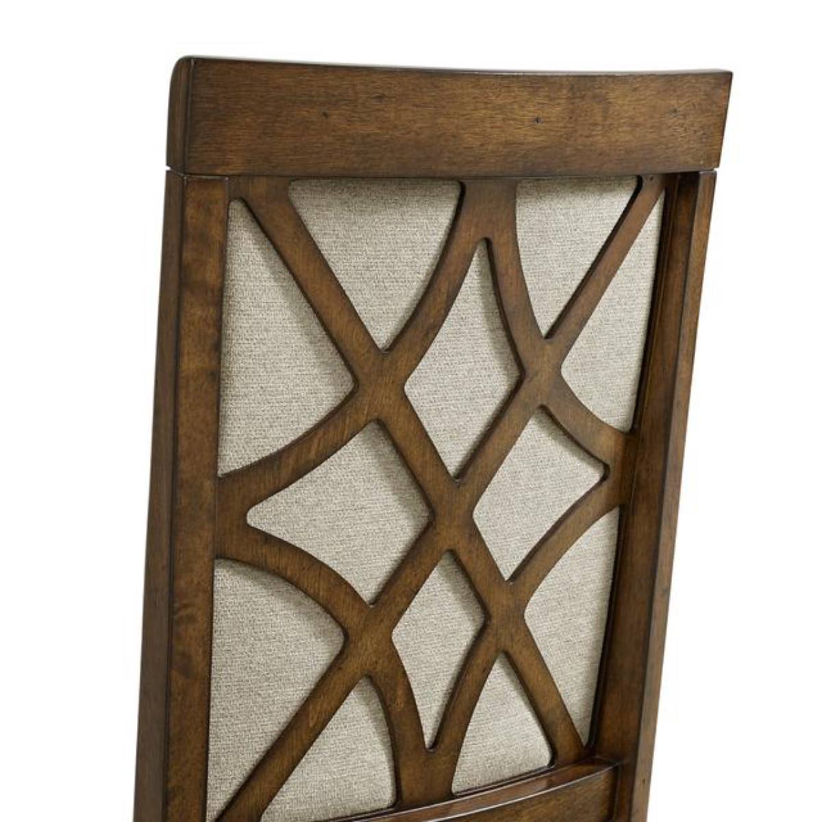 Phillipe 41" Arm Chair by Elements (2-Pieces) - Brown/Gray