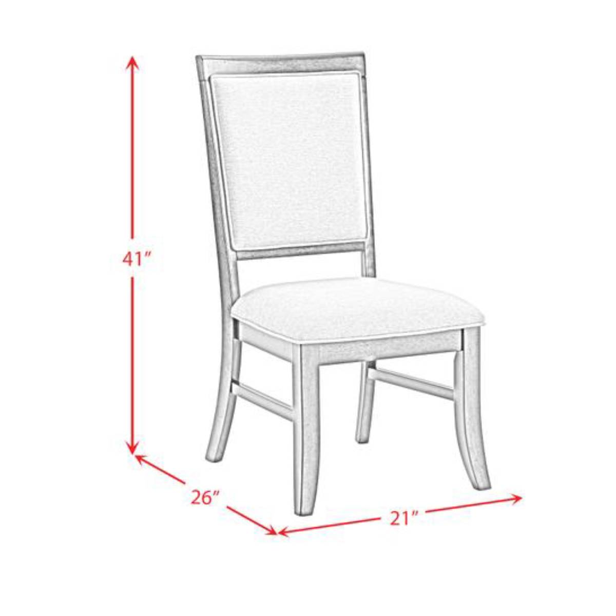 Toledo (7-Piece) Dining Table Set by Elements - Brown/Gray