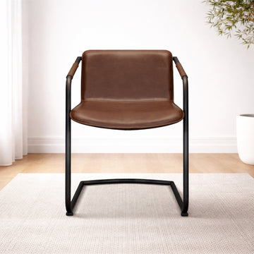 Silla de comedor Juno de 18" de Primitive Collections (juego de 2) - Chocolate