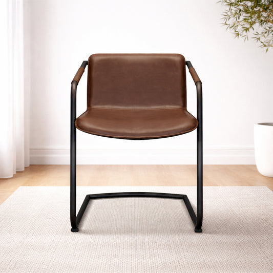 Silla de comedor Juno de 18" de Primitive Collections (juego de 2) - Chocolate