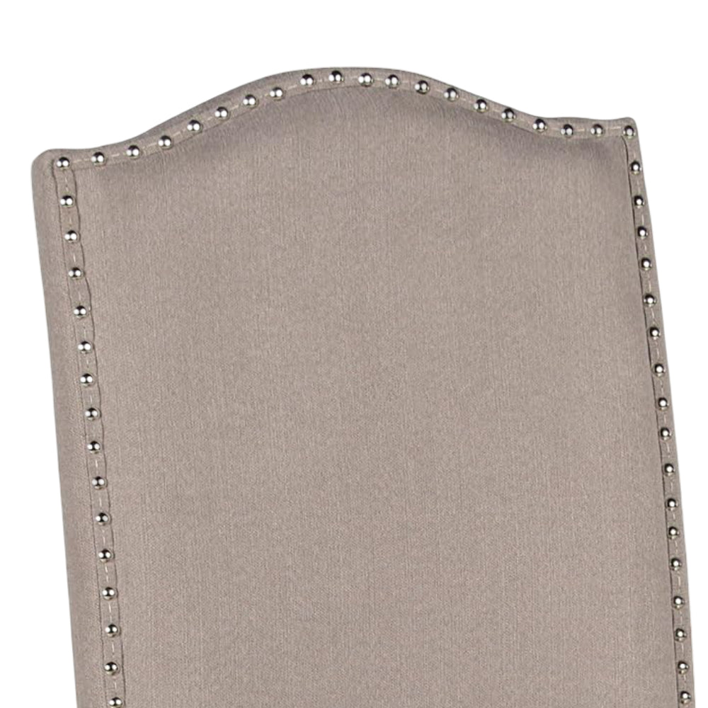 Caswell 45" Counter Chair (1-Piece) by Steve Silver Company - Beige/Brown