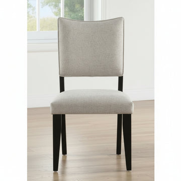 Roatan 38" Side Chair (1-Piece) by Steve Silver Company - White/Black