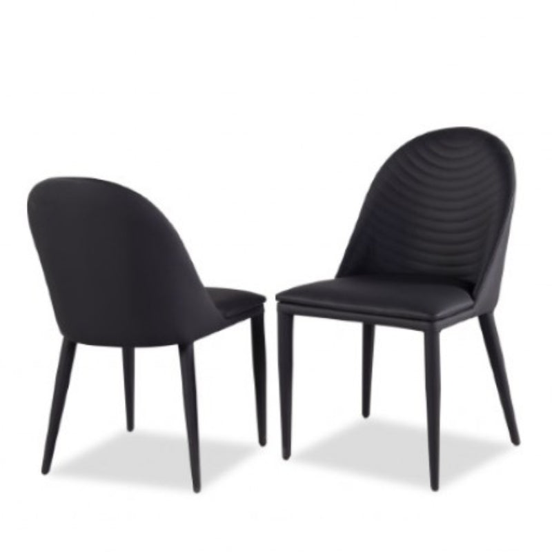 Lenvik 32" Side Chair by Furniture of America (2-Piece) - Black