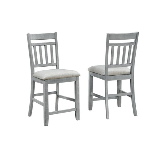 Riverdale 24" Pub Chair Set by Vilo Home - Gray