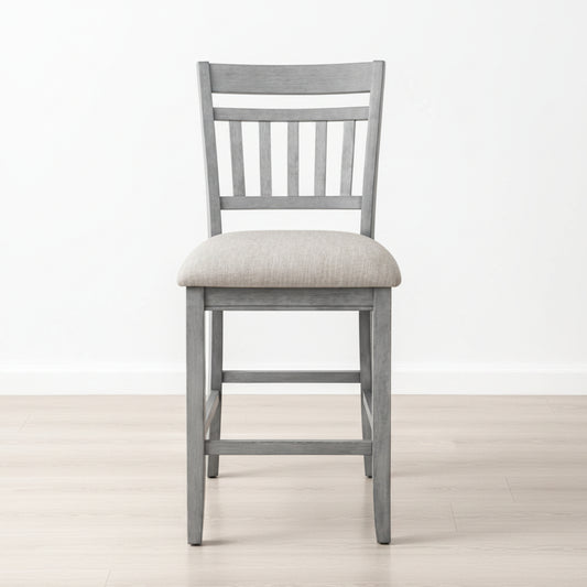 Riverdale 24" Pub Chair (1-Piece) by Vilo Home - Gray
