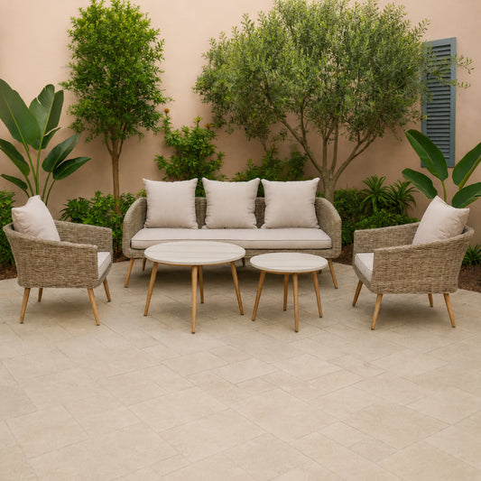 5-Piece Wicker Sofa Set by Best Home