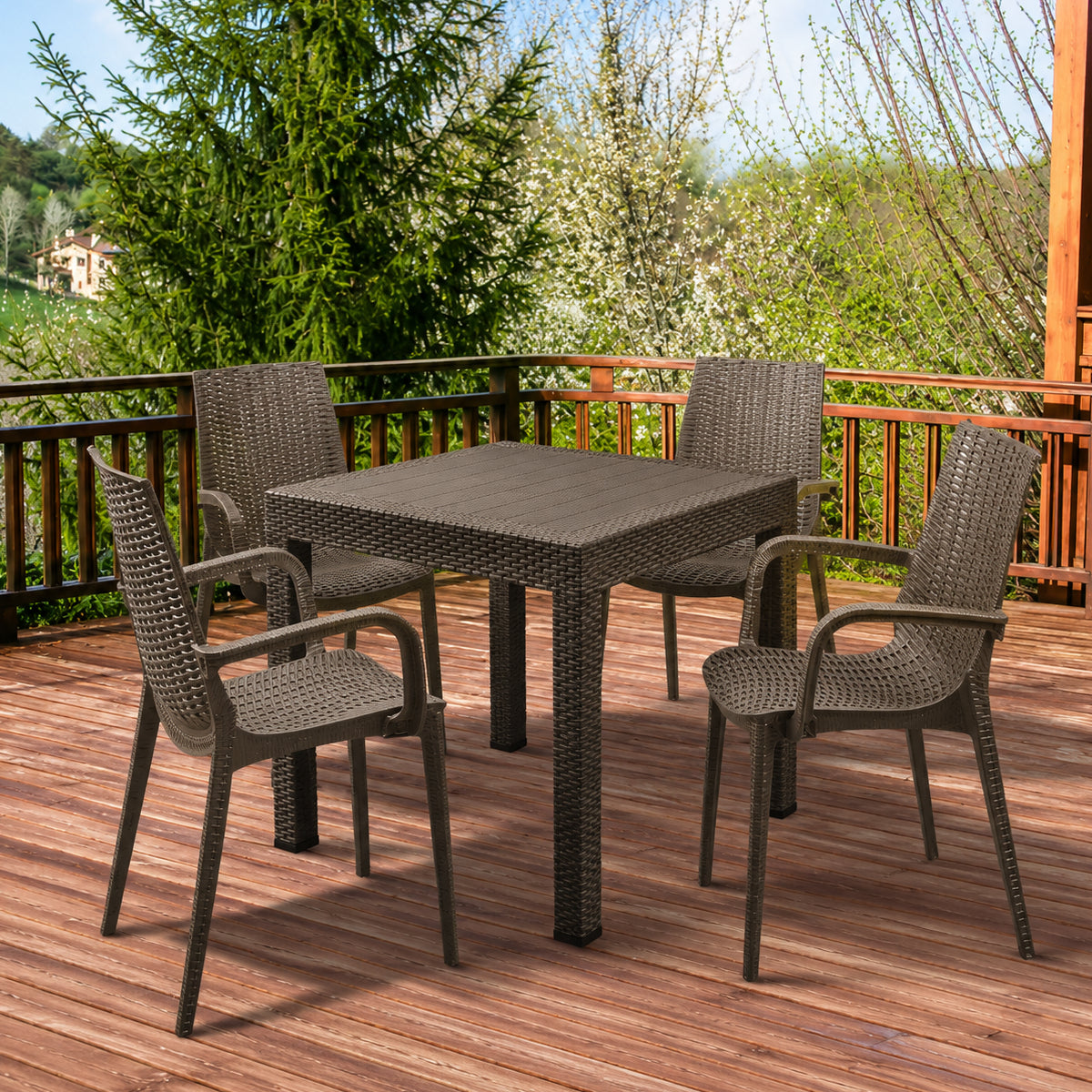 Conjunto de patio exterior Malta