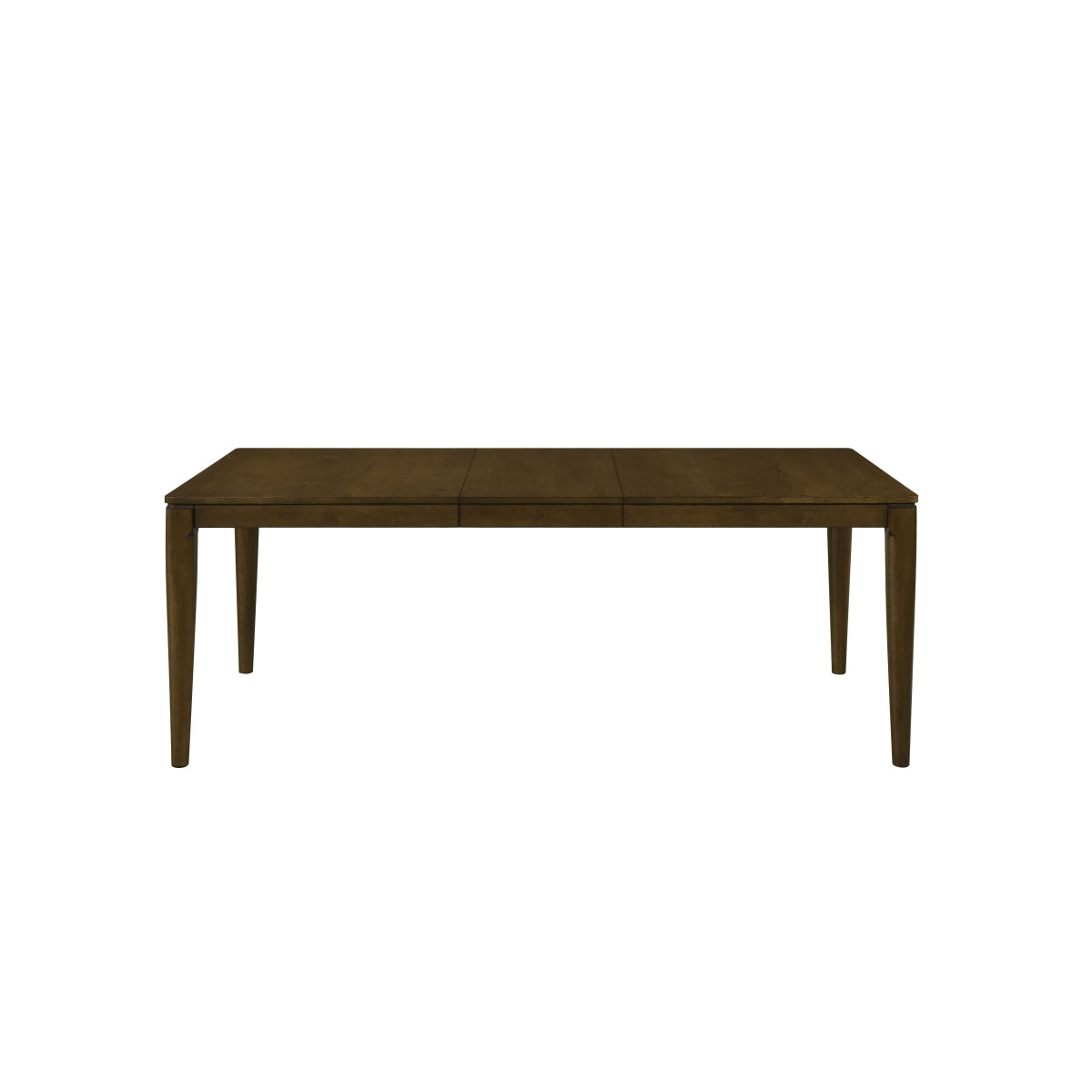 Dining Table with Self-Storing Leaf by Homelegance - Brown
