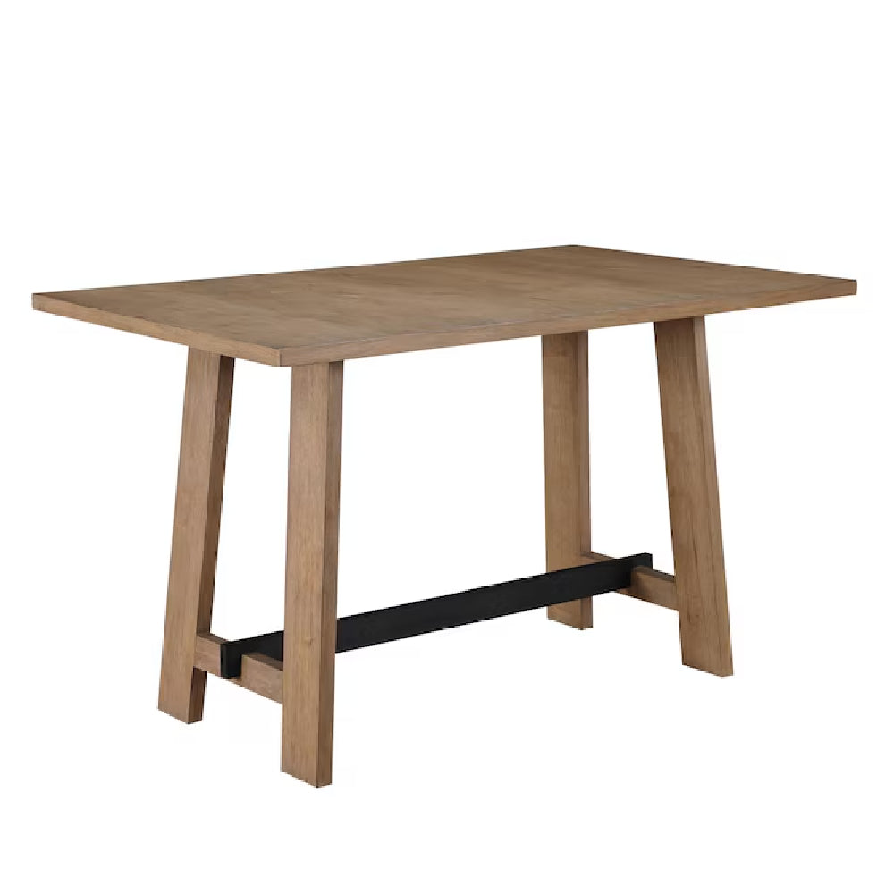 Aubrey Counter Height Dining Table by Steve Silver Company - Brown