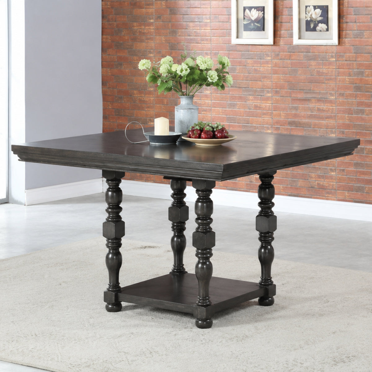 Caswell Counter Table by Steve Silver - Gray
