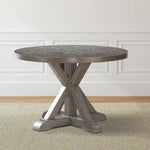 Molly 48" Dining Table by Steve Silver Company - Brown