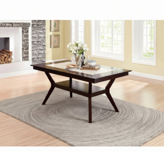 Mesa de comedor Brent de 30,25" de Furniture of America