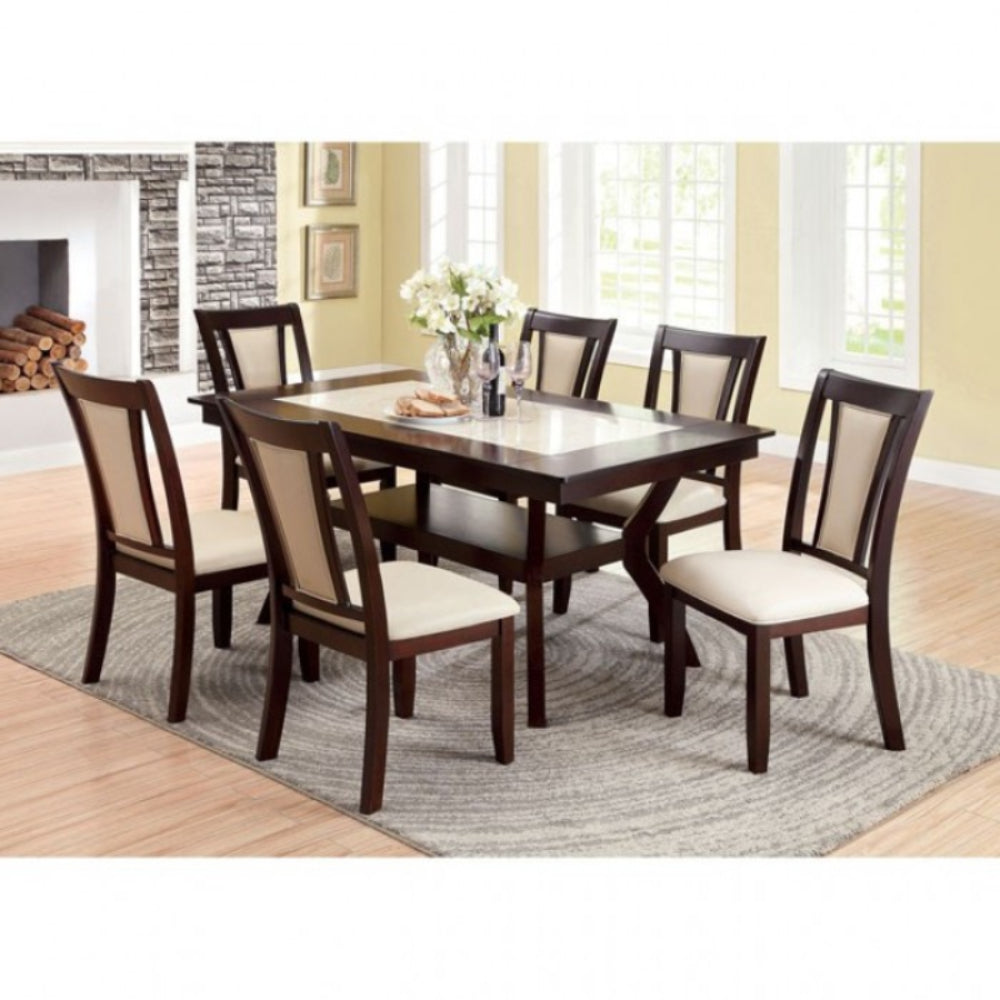 Mesa de comedor Brent de 30,25" de Furniture of America