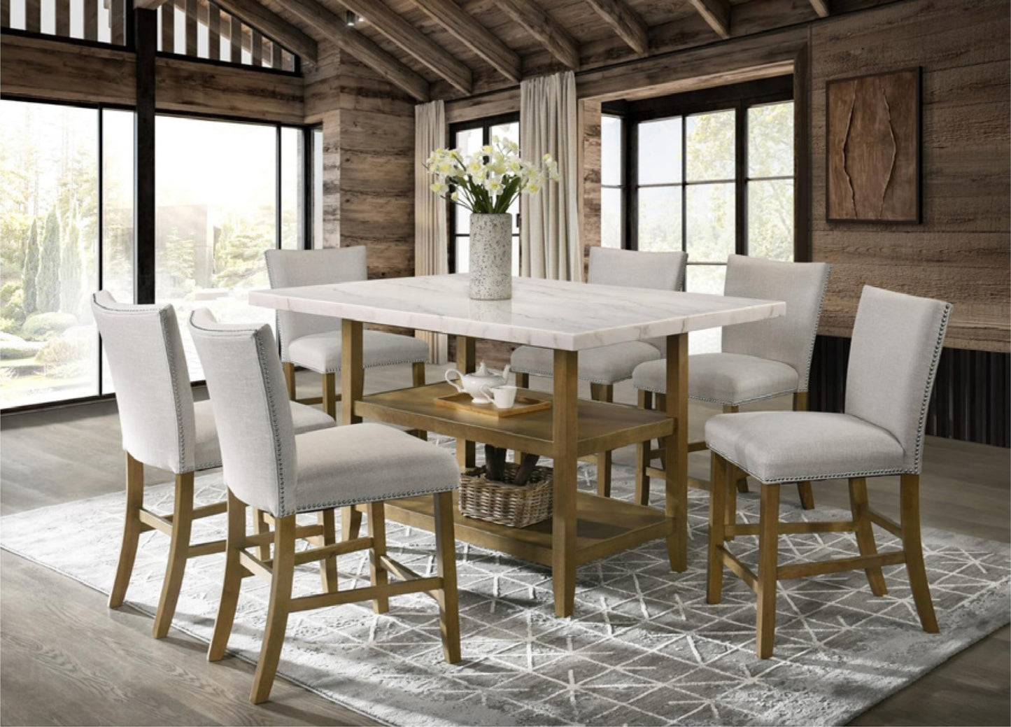 Finland 7 Pcs Marble Set