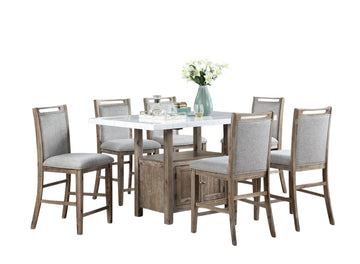 Dorset Hills 7pc Counter Height Dining Set by Vilo home