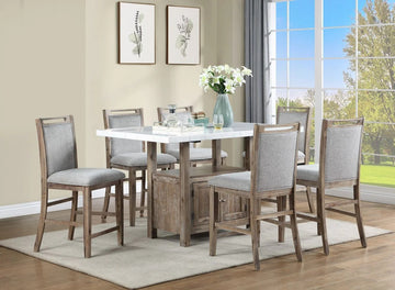 Dorset Hills 7pc Counter Height Dining Set by Vilo home