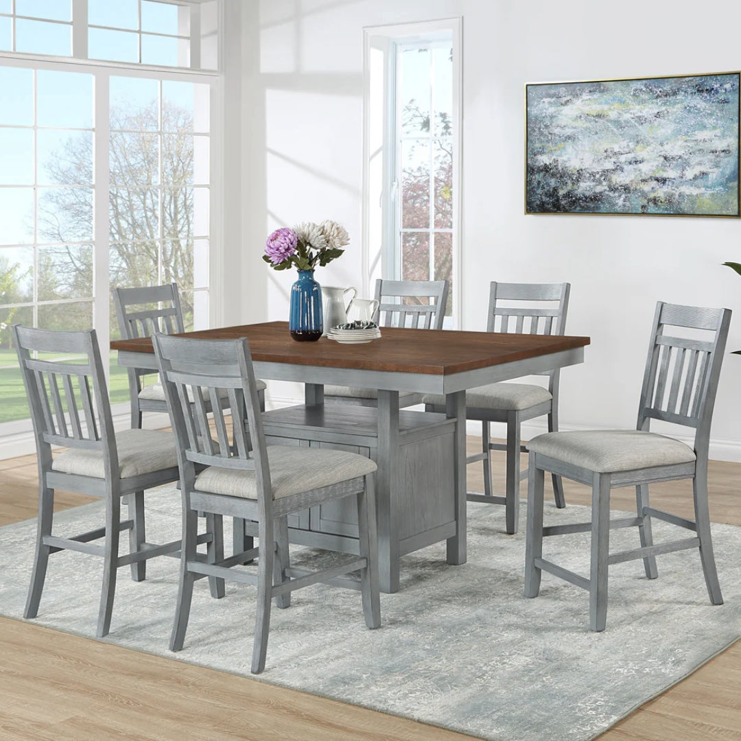 Riverdale Counter High 2 Tone Dining Set by Best Home