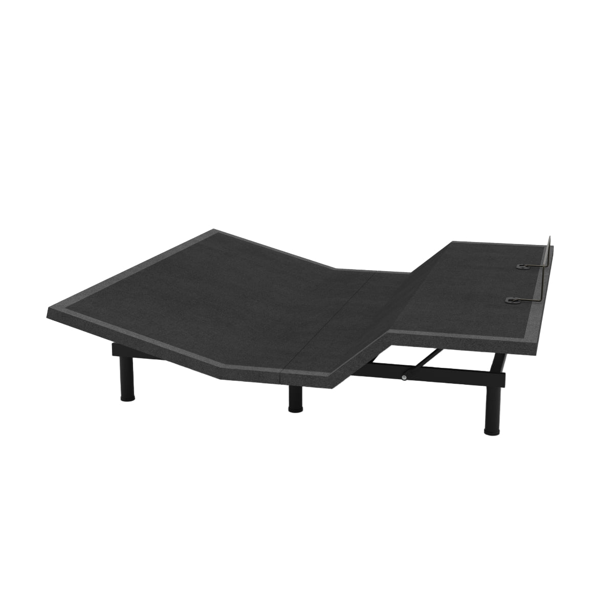 Bundle: Aquarius Wireless Adjustable Bed Base + SilverRest Luna Waterfall Mattress + Kashi Home Queen Memory Foam Lavender Infused Pillow