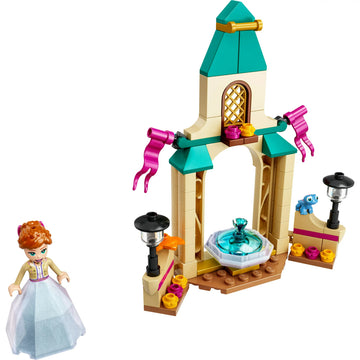 Juego de construcción LEGO Disney: patio del castillo de Anna (74 piezas)
