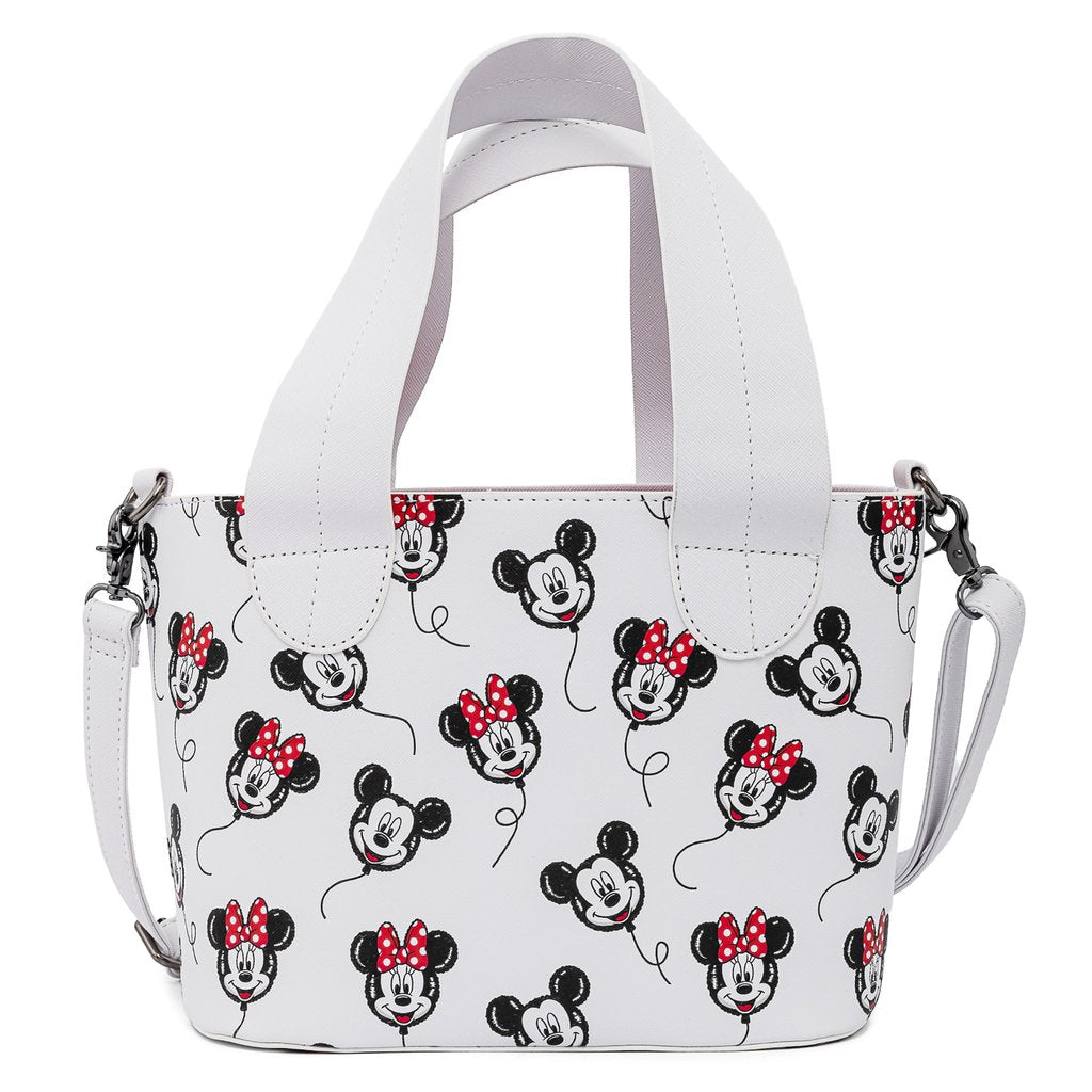 Loungefly Disney Mickey & Minnie Mouse Balloons AOP Handbags