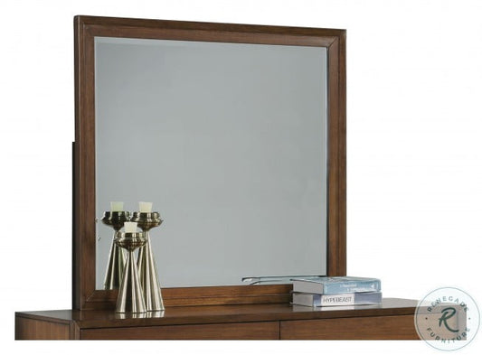 Ludwig 41" Mirror by Flexsteel - Walnut