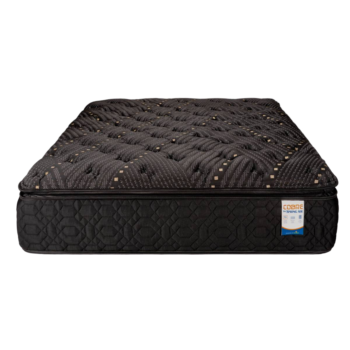 Spring Air Cobre Pillow Top Mattress - Black