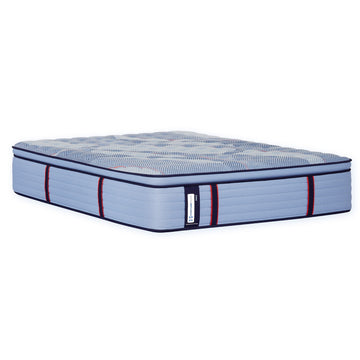 Sealy Posturepedic Pro Reno 15" Medium Euro Pillow Top Mattress - Blue
