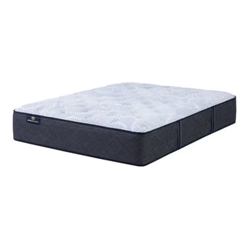 Serta Perfect Sleeper Lagoon Nights 13.5" Plush Twin XL Mattress - Blue/White